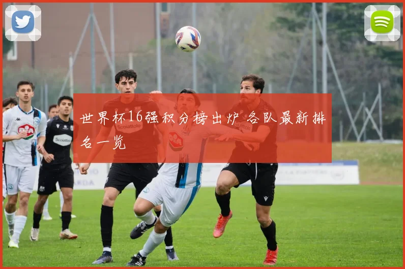 世界杯16强积分榜出炉 各队最新排名一览
